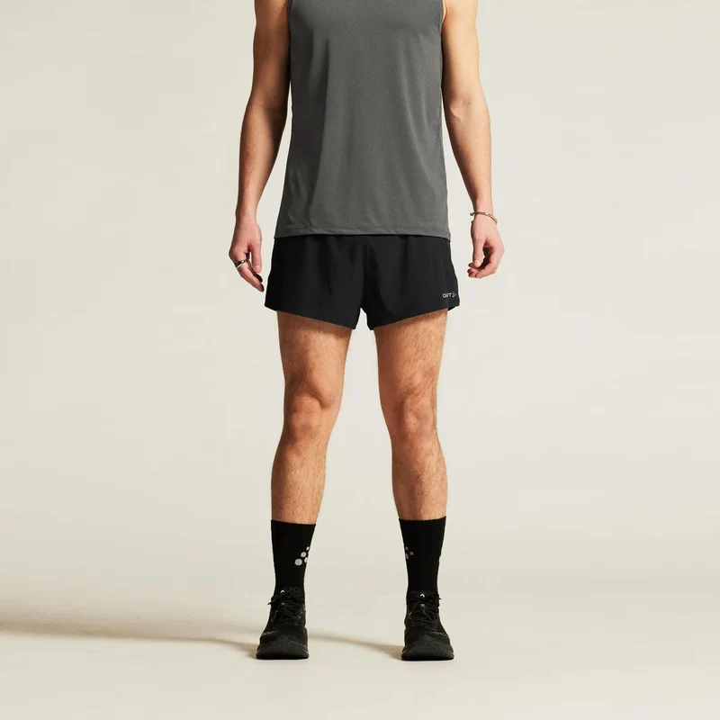 ADV Essence 2in 2 Laufshorts Herren-Schwarz