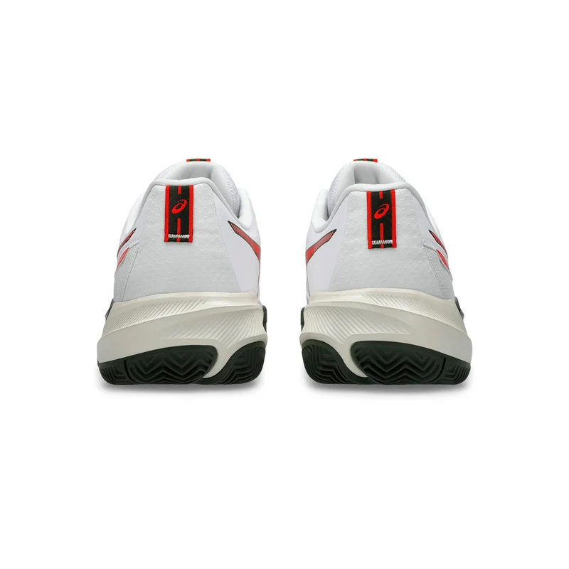 Gel-Challenger 15 Sandplatzschuh Herren - weiß, rot