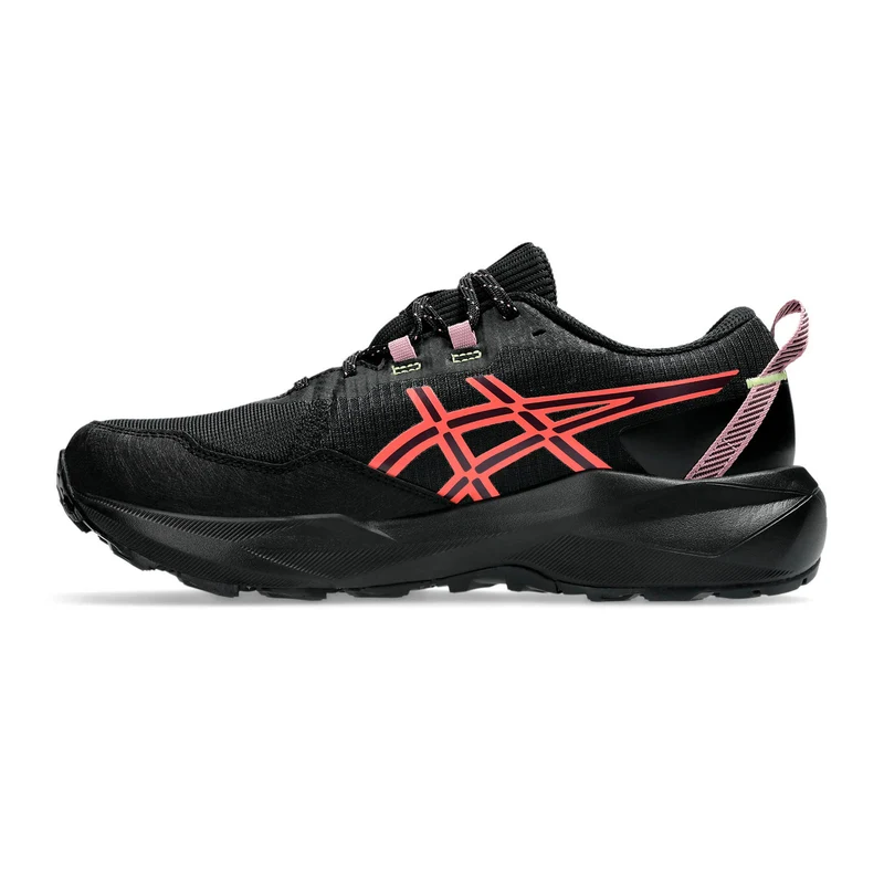 GEL-VENTURE 11 WATERPROOF Trailschuh Damen - schwarz, koralle