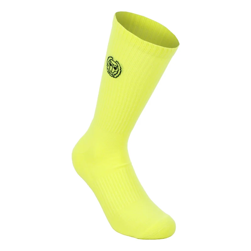 Crew Performance Tennis Socks 3 Pack -neon yellow