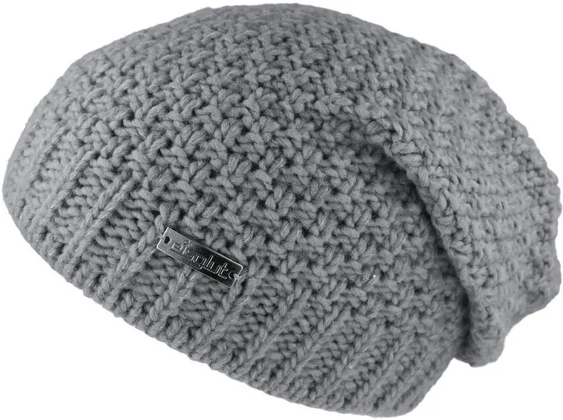 EISGLUT Miriaml Warme Strickmütze mit Fleece Innenband