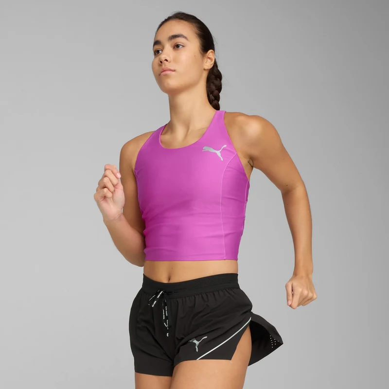 Raceday Ultraform Crop Tank-Top Damen-Pink