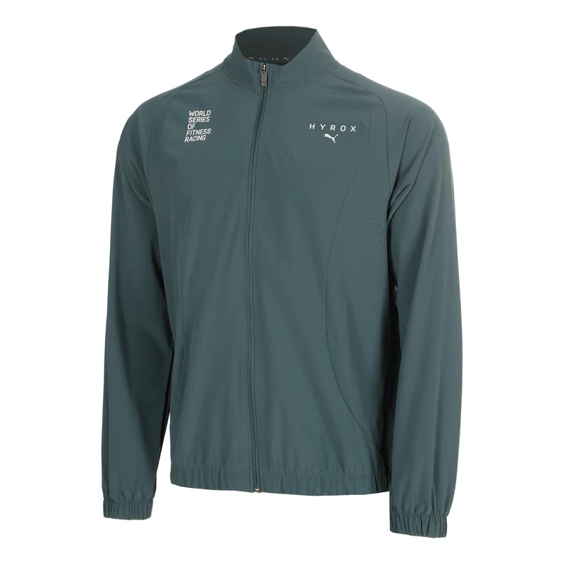 HYROX PWRMODE Laufjacke Herren - grün