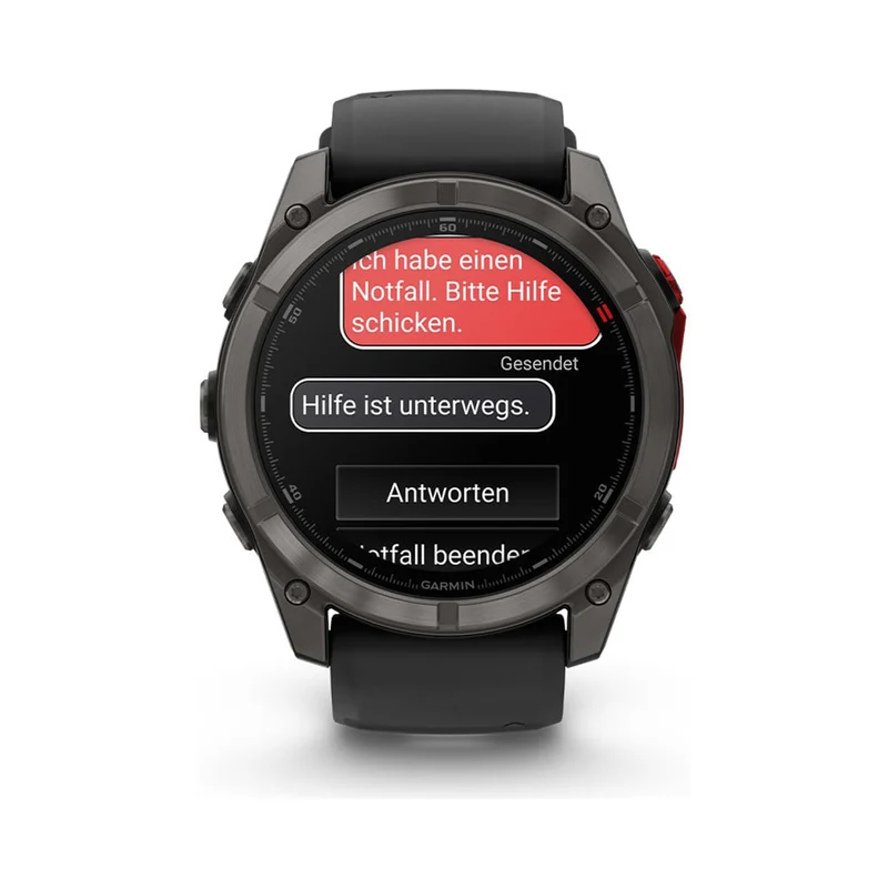 fenix 8 Pro - 47 mm AMOLED Pulsuhr -schwarz,grau