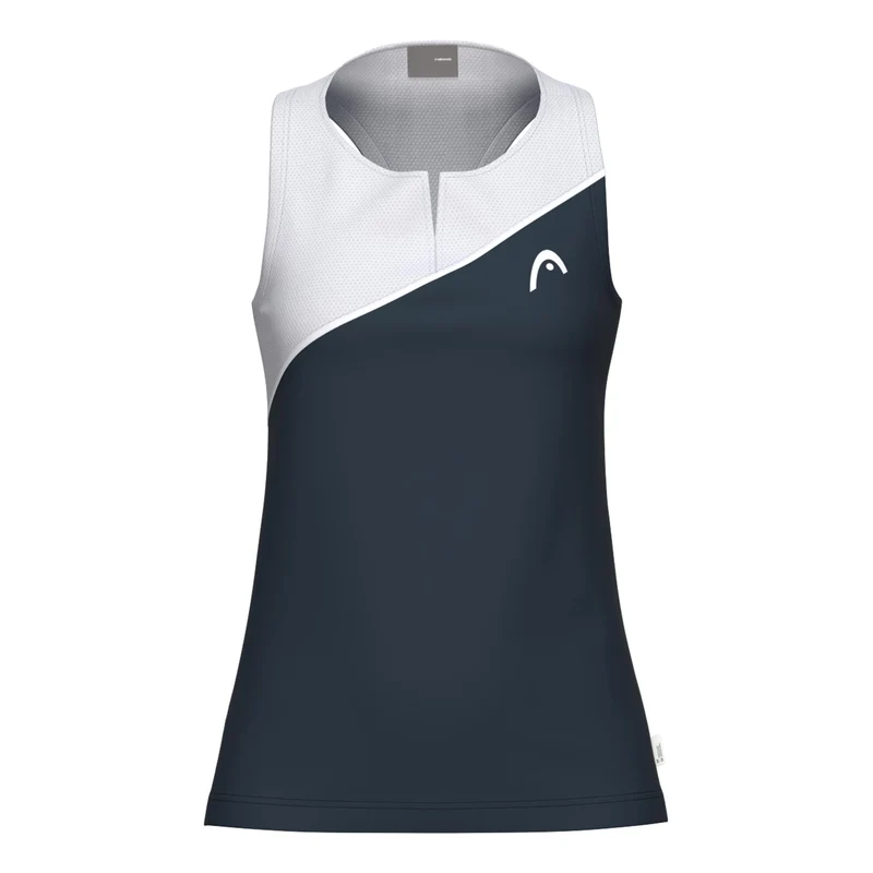 Spirit Tank-Top Damen - dunkelblau, weiß