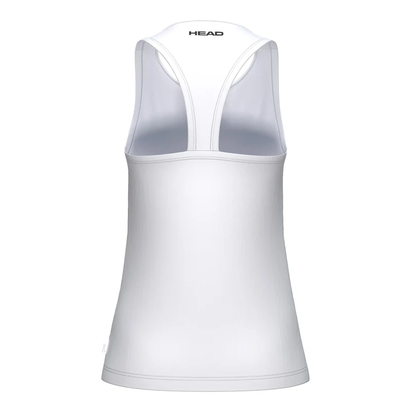 Agility Tank-Top Damen - apricot, weiß