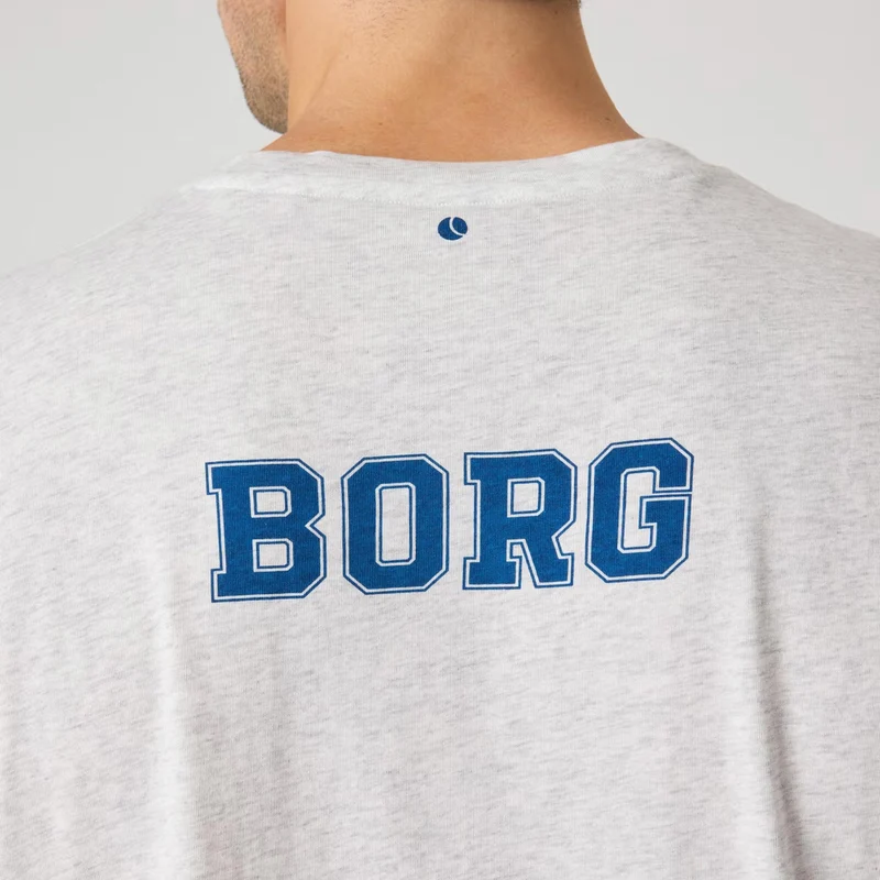 Ace Oversized T-Shirt Herren - hellgrau