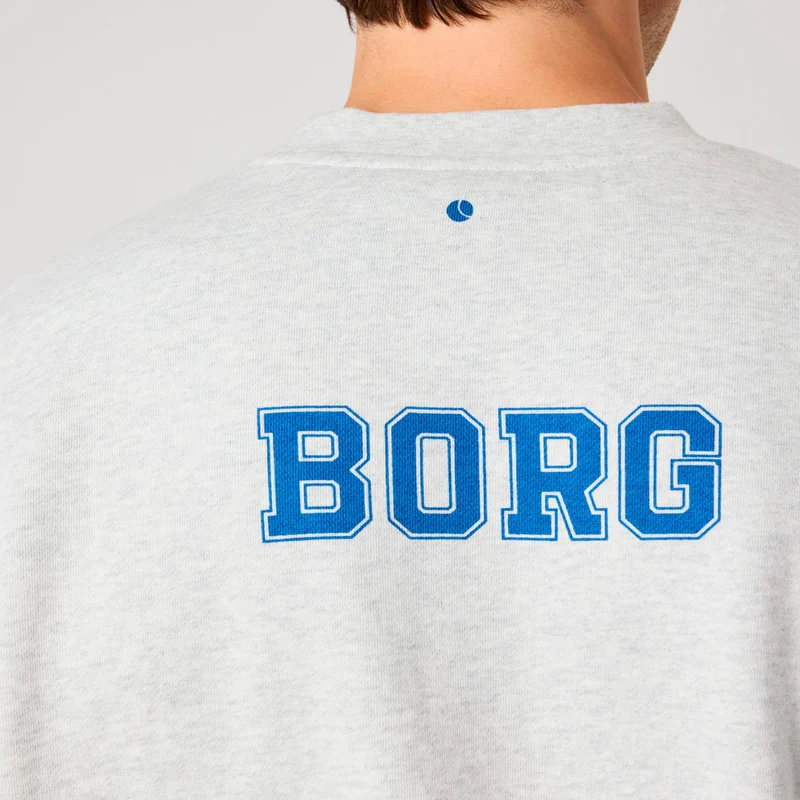 Ace Oversized Sweatshirt Herren - hellgrau