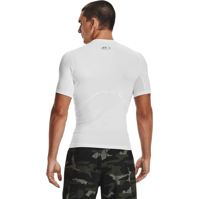 Heatgear Comp T-Shirt Herren-Weiß,Schwarz