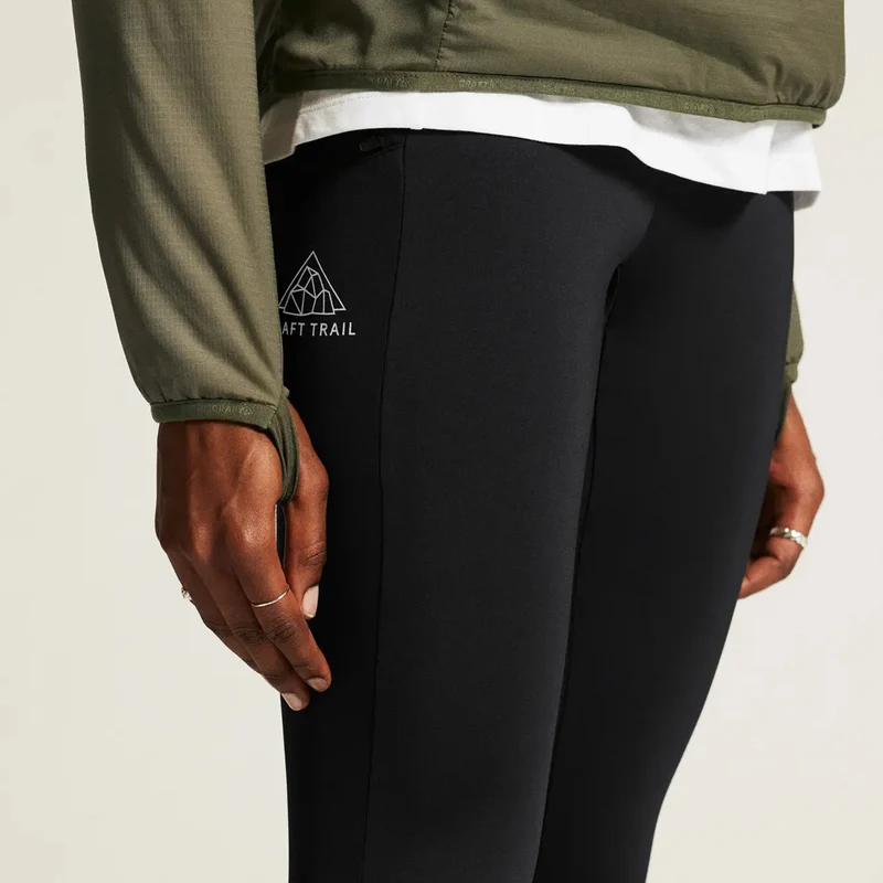 Pro Trail 2 Lauftight Damen-Schwarz