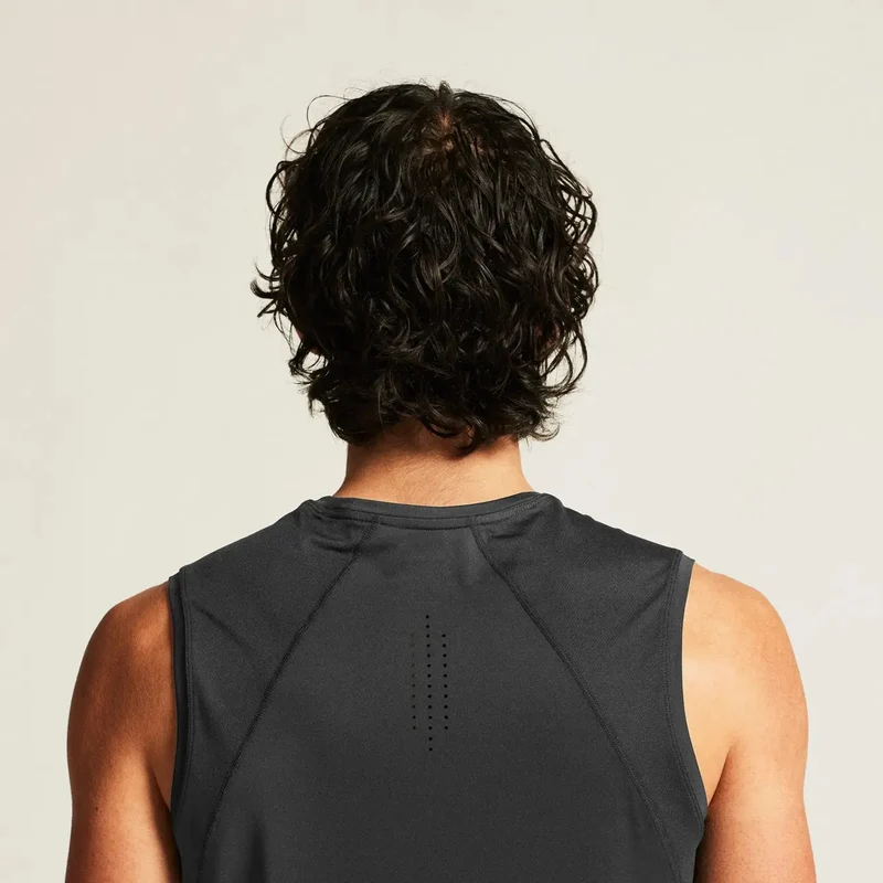 ADV Essence Laufshirt Herren - schwarz