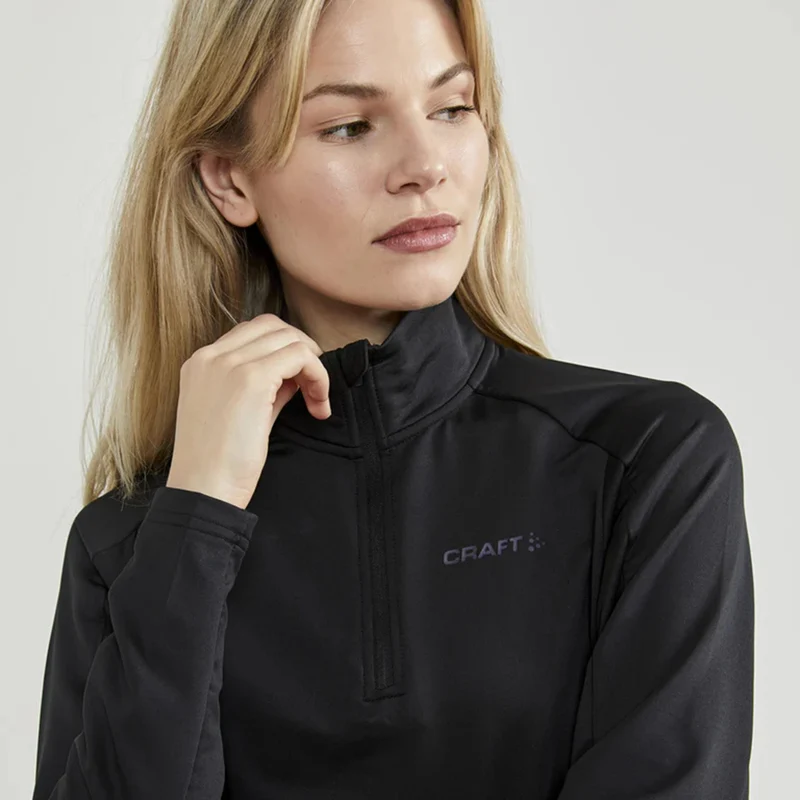 Core Gain Laufshirt Damen - schwarz