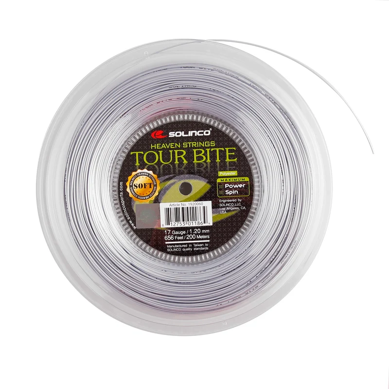 Tour Bite Soft Saitenrolle 200m-Silber