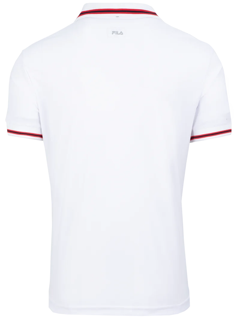 FILA Polo Piro Herren Sportpolo mit 3er-Knopfleiste