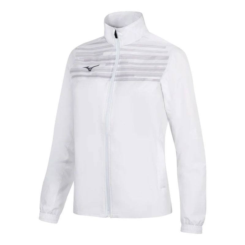 Team Chiba Micro Trainingsjacke Damen-weiß