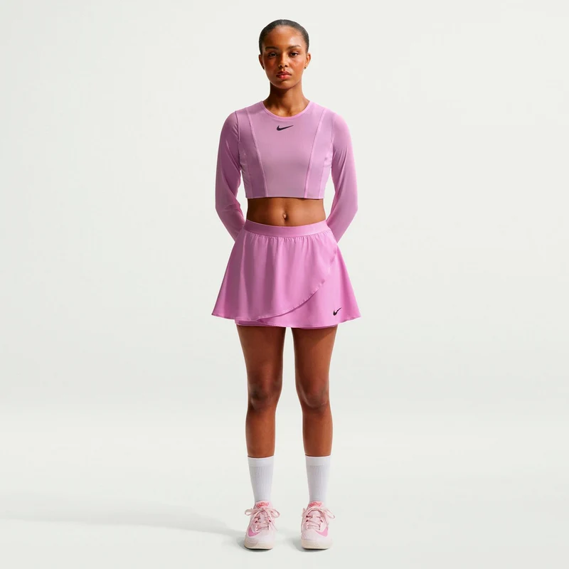 Court Dri-Fit Slam High Rise Woven Rock Damen - violett
