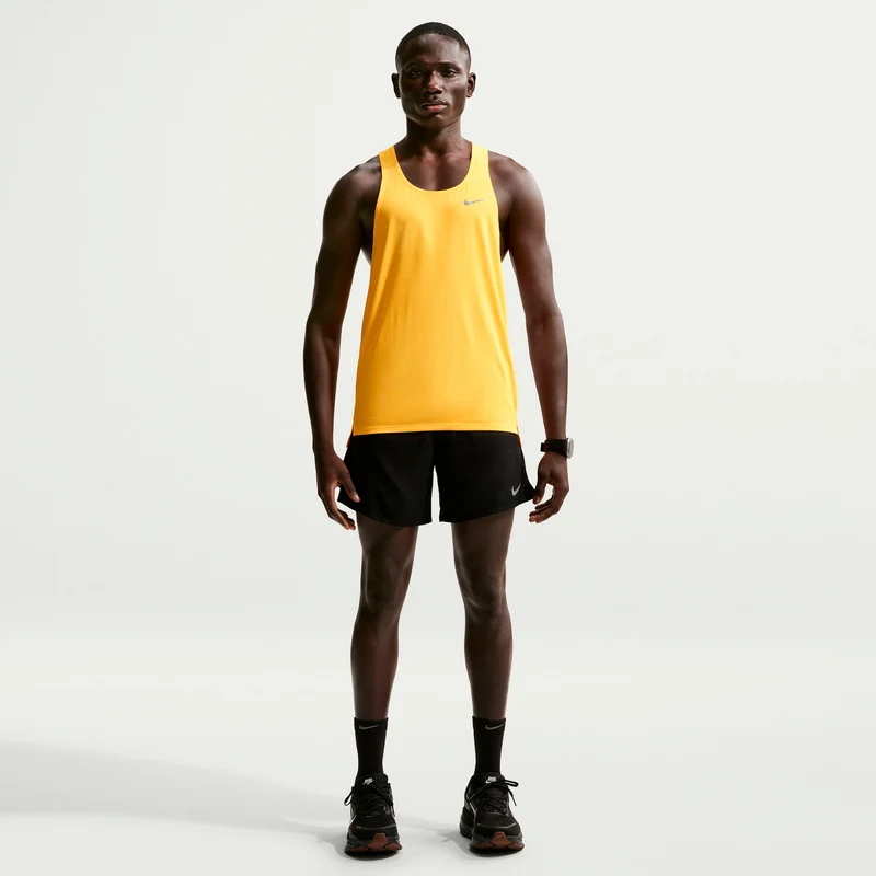 STRIDE 2IN1 7IN Laufshorts Herren - schwarz, silber