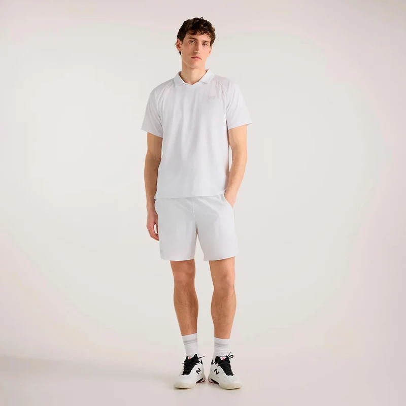 Tournament T-Shirt Herren-weiß
