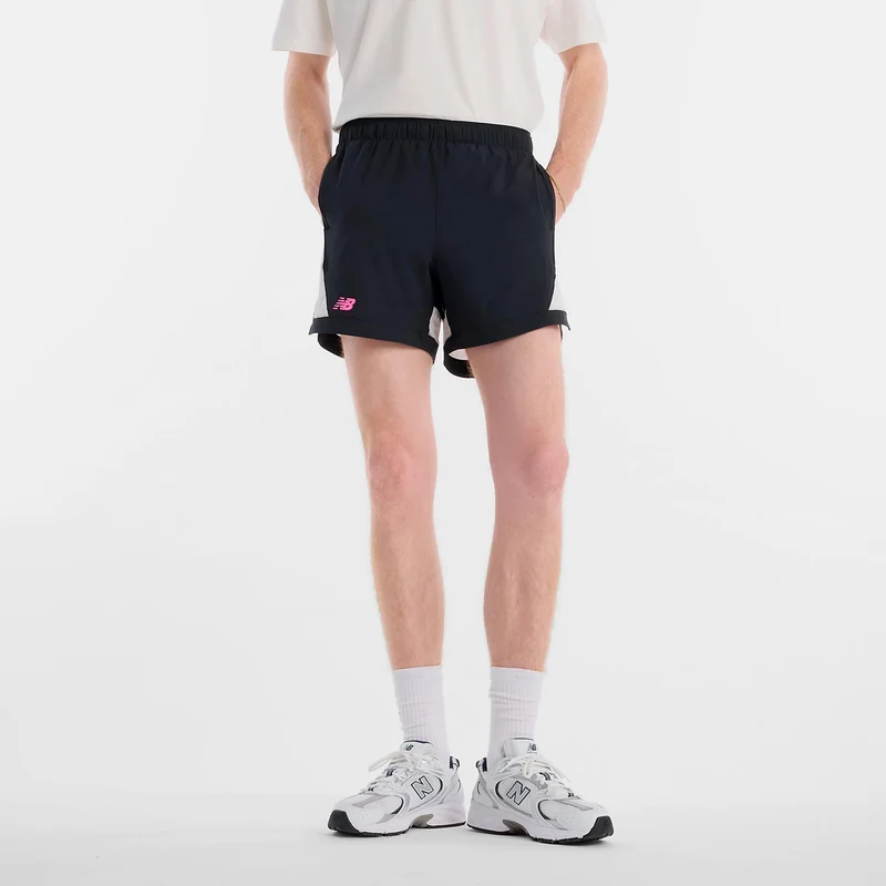 Tournament Novelty Shorts Herren-schwarz, weiß