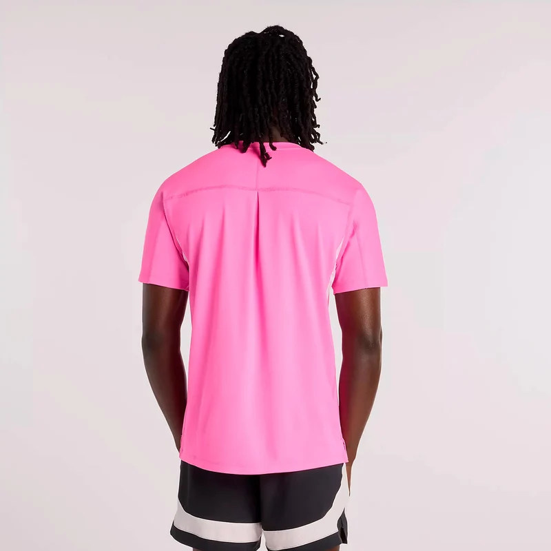 Tournament Novelty T-Shirt Herren-pink, weiß