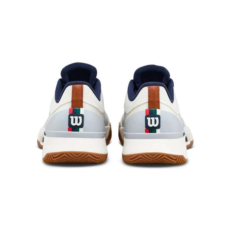 Intrigue Tour Sandplatzschuh Damen-creme, dunkelblau