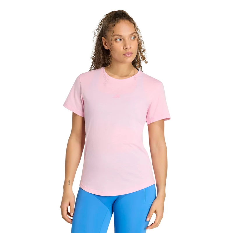 Yoga Essentials T-Shirt Damen - rosa