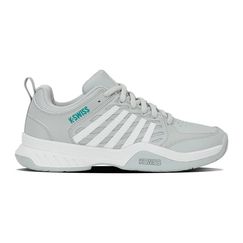 Court Express 2 Allcourtschuh Damen - hellgrau, weiß
