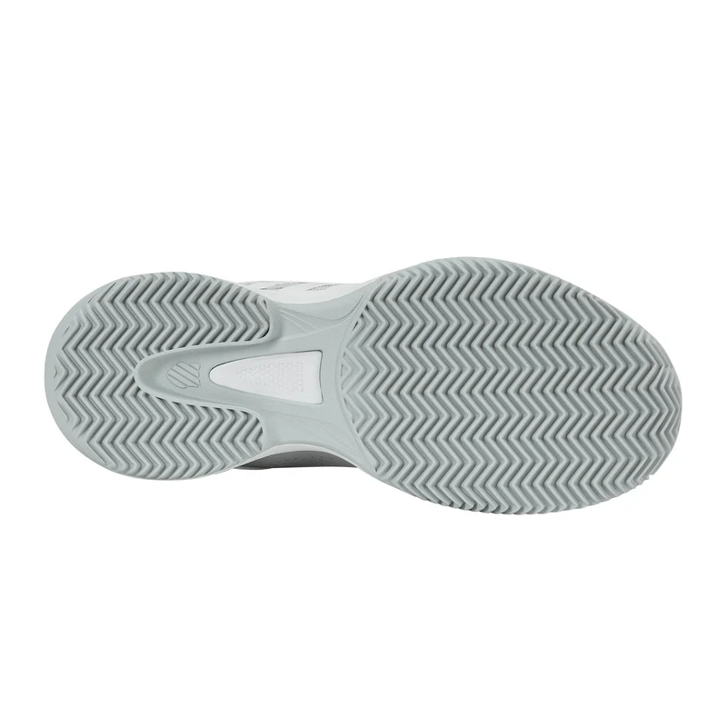 Court Express 2 Sandplatzschuh Damen - hellgrau, weiß