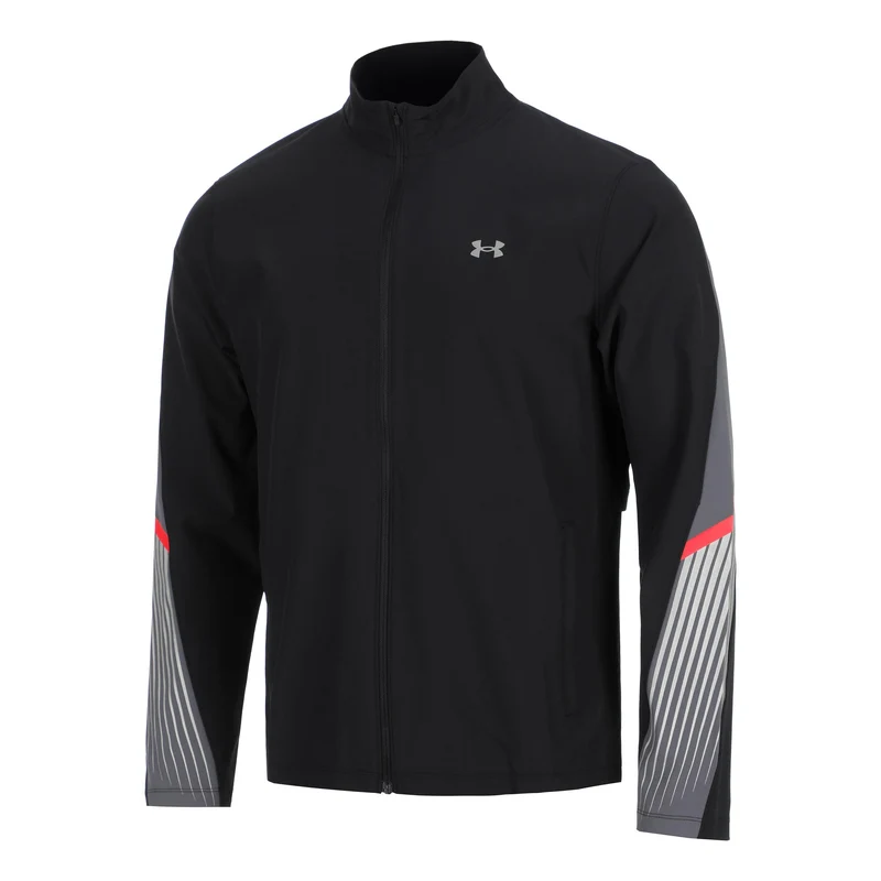 Velociti Storm Laufjacke Herren-Schwarz,Grau