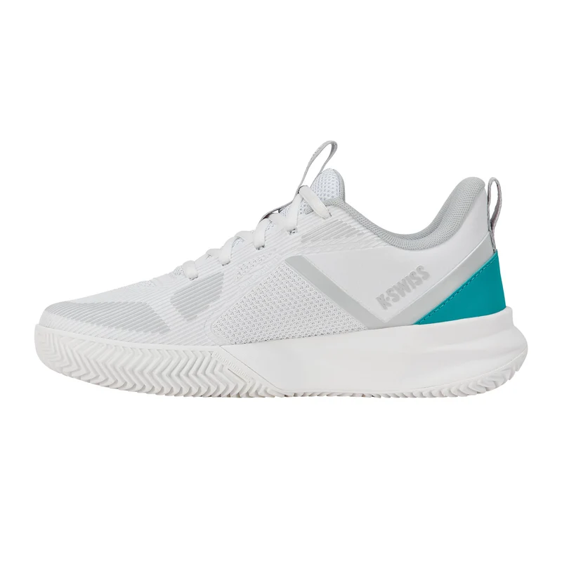 K-Speed Team Sandplatzschuh Damen - weiß, türkis