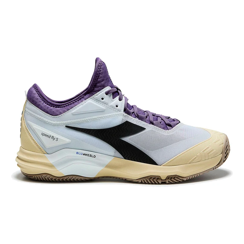 Speed Blushield Fly 5 Sandplatzschuh Herren - beige, hellblau