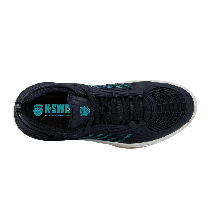 Hypercourt Supreme 2 Allcourtschuh Herren - schwarz, türkis