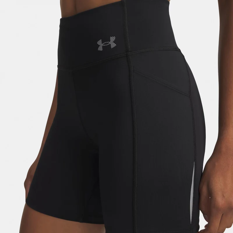 Velociti 6in Fitted Laufshorts Damen-schwarz, silber