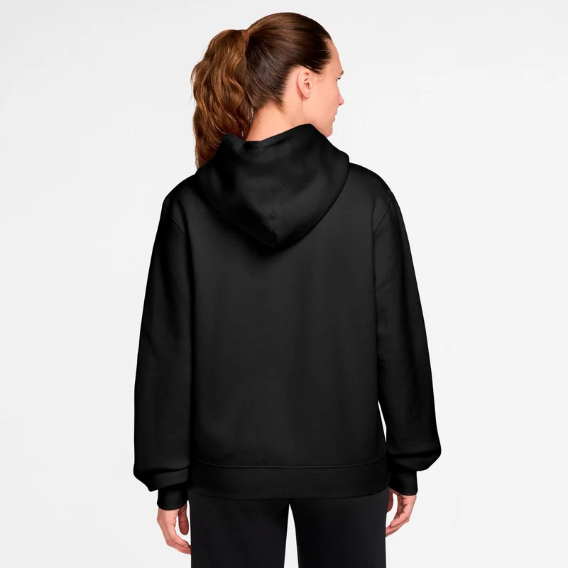 Studio Fleece Sweatjacke Damen - schwarz