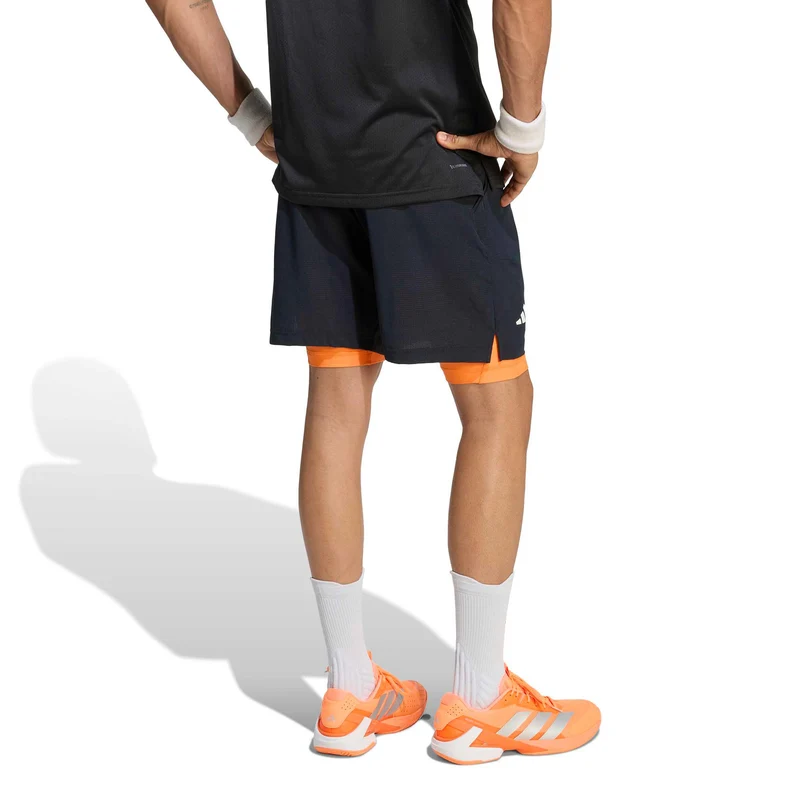 Shorts & Tight Set Herren - schwarz
