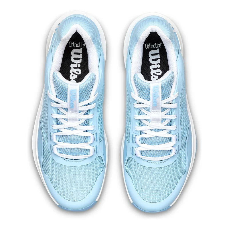 Hurakn Pro V2 Padelschuh Damen-blau, weiß