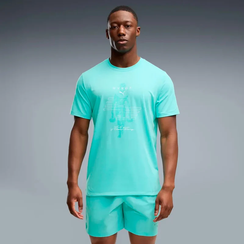 HYROX Cloudspun Thermoadapt Laufshirt Herren - mint