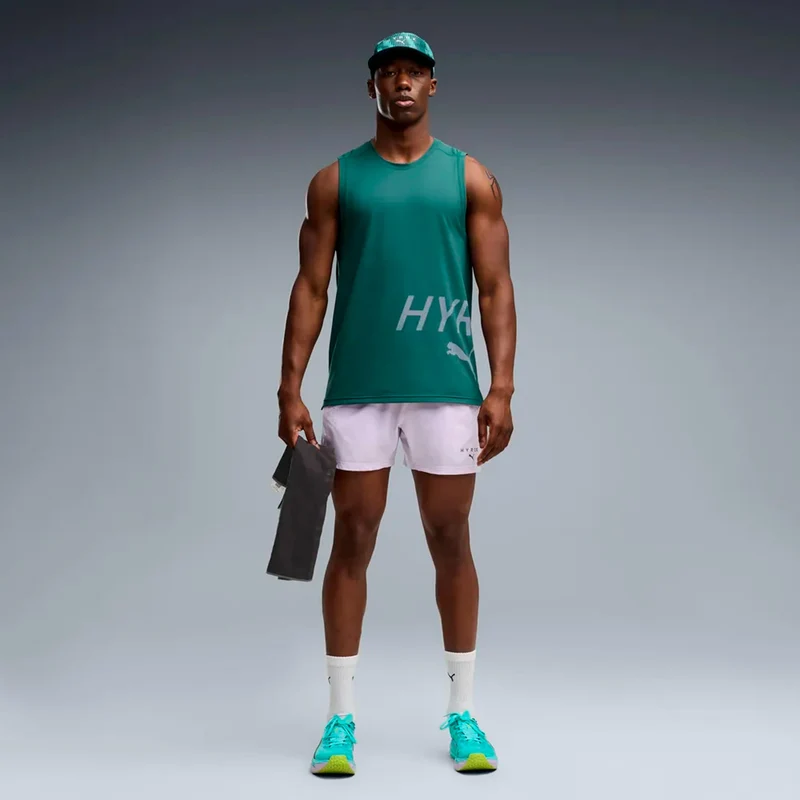 HYROX PWRMODE 5in Laufshorts Herren - flieder