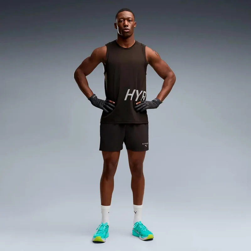 HYROX PWRMODE 5in Laufshorts Herren - schwarz