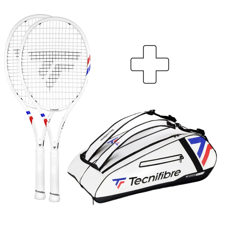 2x TFIGHT 300 plus Schlägertasche