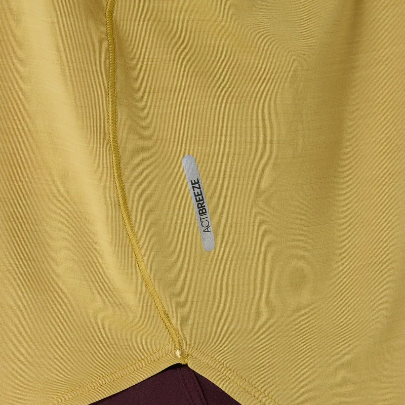 Road Laufshirt Damen-Limette