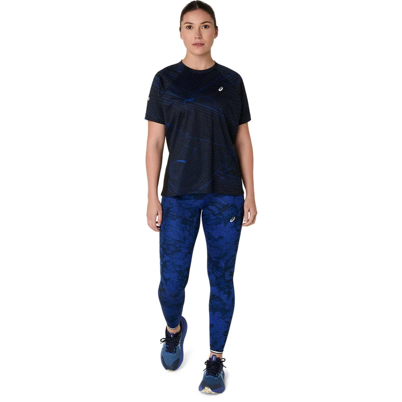 Road Lite-Show Laufshirt Damen-Schwarz,Dunkelblau