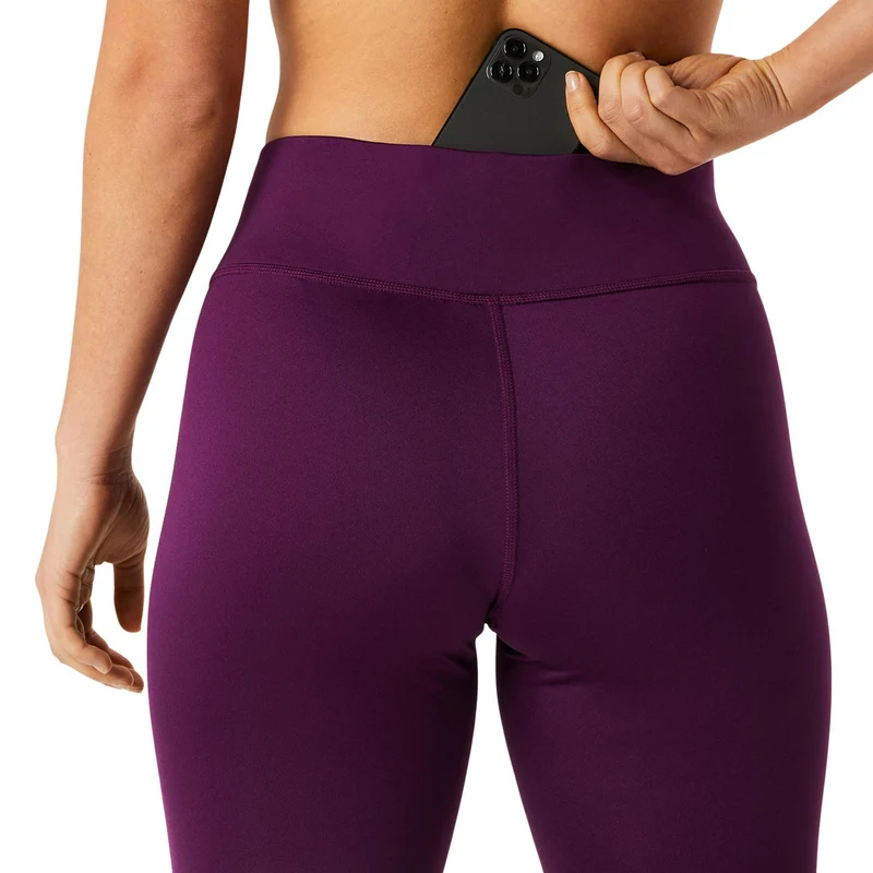 Katakana Crop Tight Damen-Lila
