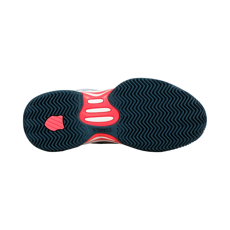 Hypercourt Express 2 Sandplatzschuh Kinder-Weiß