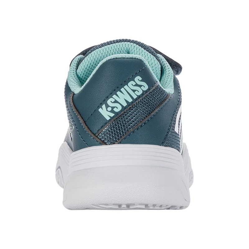 Court Express Strap Omni Allcourtschuh Kinder-petrol,weiß