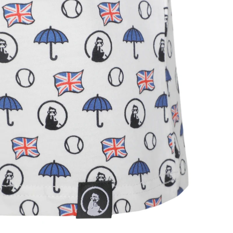 London Statement T-Shirt Herren-Weiß,Mehrfarbig