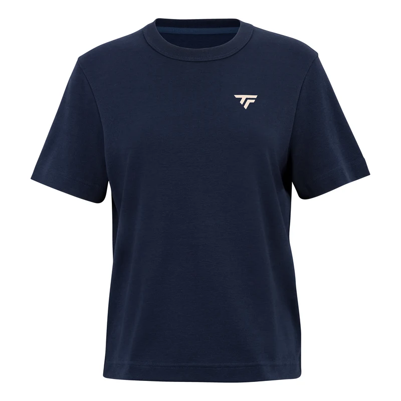 Graphic T-Shirt Damen-dunkelblau