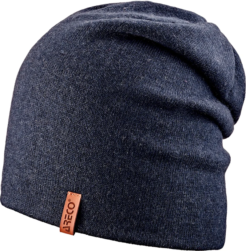 ARECO Beanie Kaschmir Juna – Vielseitige Umschlagmütze