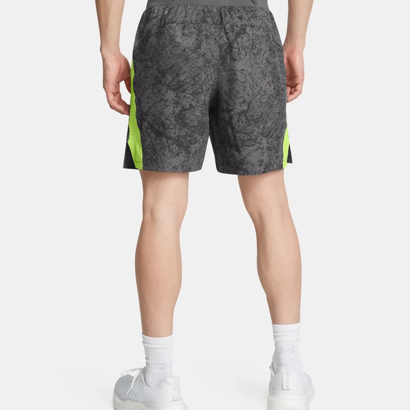Launch Pro 7in Printed Laufshorts Herren-Grau,Grün