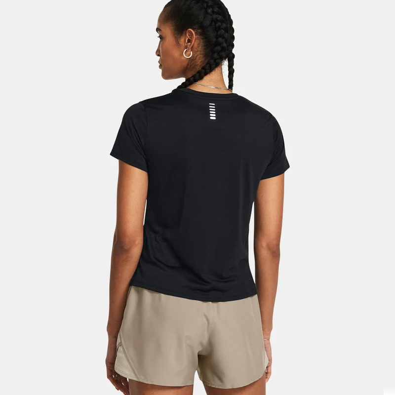 Streaker SS Laufshirt Damen-Schwarz
